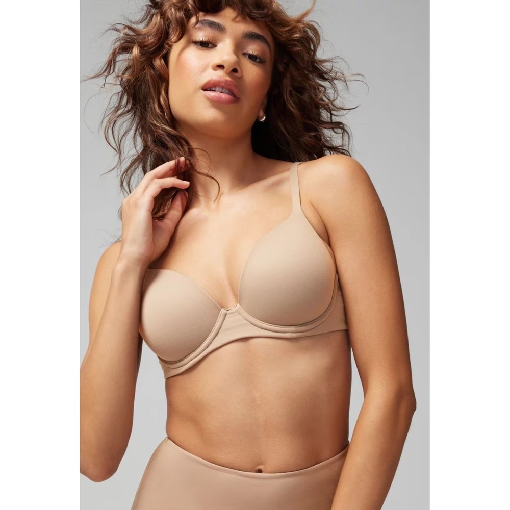 Soma Embraceable Perfect Coverage Bra Set 2pk Tan Nude 34D‎ Underwire Everyday